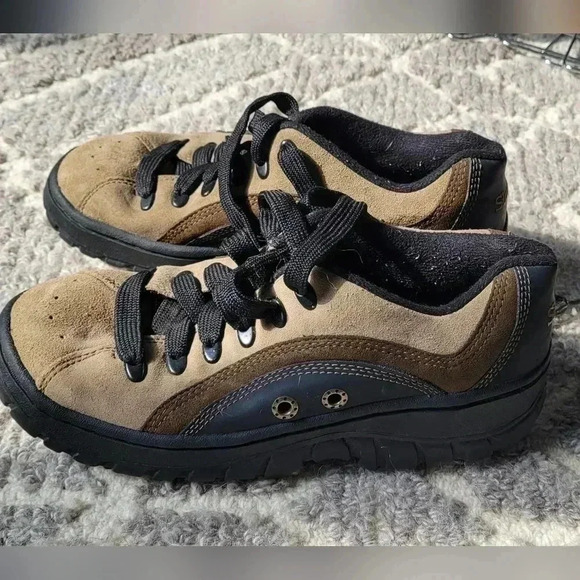 VTG Y2K 90s Simple shoes, mens size 7 Or Womens 5 - Picture 3 of 10
